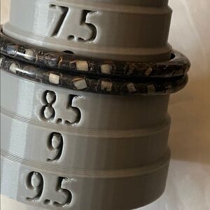 Vintage 2 Bangles Size 8